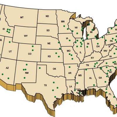 US Environmental Sites Locus