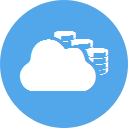 Single tenant cloud icon