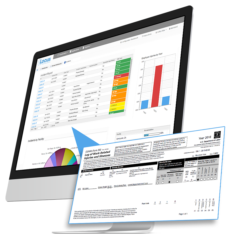 EHS compliance software to generate OSHA incident reporting with one click