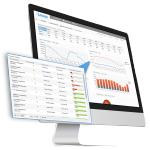 Screenshot of Sustainability dashboard on Locus Platform