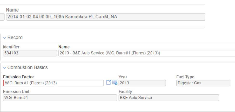 Locus Platform - Auto-named records