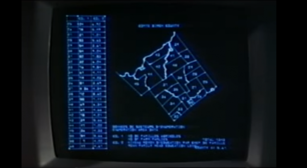 An early GIS system from the Canada Land Inventory, in Data for Decisions, 1967