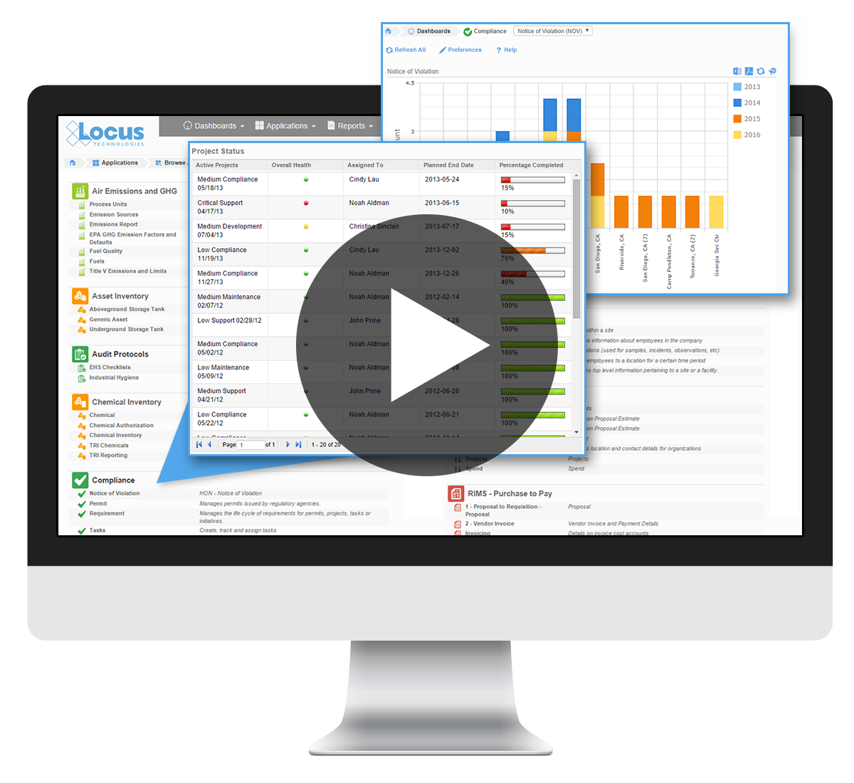 EHS Compliance & Task Management from Locus