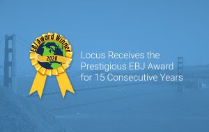 Locus receives 15th consecutive EBJ Award