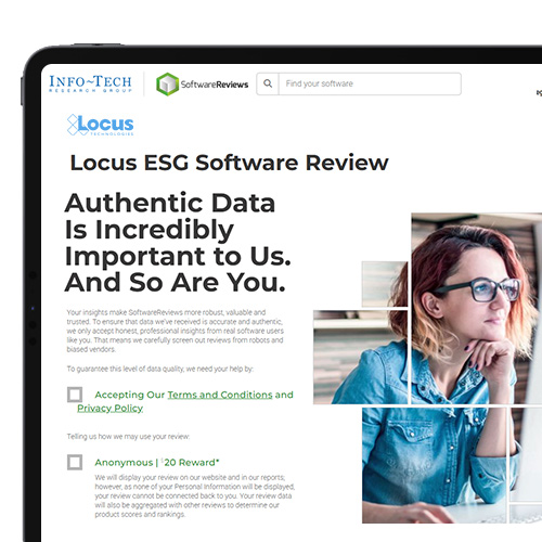 Locus software user reviews on Info-Tech platform for Software Reviews.